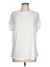 Chico's Ivory Short Sleeve T-Shirt Size Lg (2) - photo 1