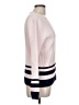 Lizsport Stripes Pink Pullover Sweater Size L - photo 4