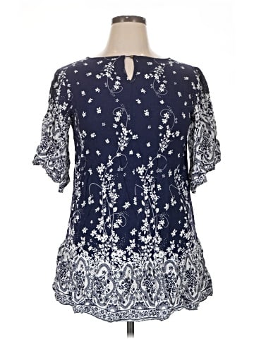 Suzanne Betro Short Sleeve Blouse (view 1)