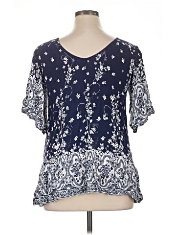 Suzanne Betro Short Sleeve Blouse (view 2)