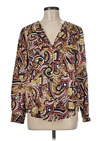 Jones New York Long Sleeve Blouse (view 1)