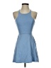 Lulus Solid Blue Casual Dress Size XS - photo 1