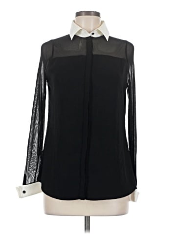 Anne Fontaine Long Sleeve Blouse (view 1)