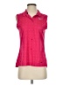 Nike 100% Polyester Pink Sleeveless Blouse Size S - photo 1