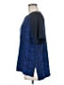 Vince. 100% Silk Blue Short Sleeve Silk Top Size M - photo 5