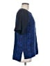Vince. 100% Silk Blue Short Sleeve Silk Top Size M - photo 4