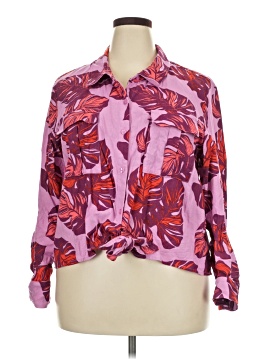 Sofia Jeans By Sofia Vergara Long Sleeve Blouse