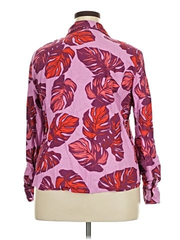 Sofia Jeans by Sofia Vergara Long Sleeve Blouse (view 2)