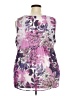 Roaman's 100% Polyester Purple Sleeveless Blouse Size 24W - photo 2