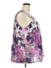 Roaman's 100% Polyester Purple Sleeveless Blouse Size 24W - photo 4
