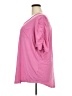 Roaman's Pink 3/4 Sleeve Top Size 26 (2X) - photo 5