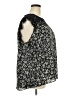 Maurices 100% Polyester Black Sleeveless Blouse Size 24 (3) - photo 4