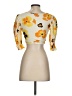 Zara Yellow 3/4 Sleeve Blouse Size S - photo 2