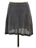 Parallel Metallic Gray Casual Skirt Size S - photo 1