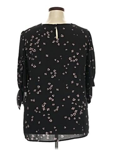 CeCe 3/4 Sleeve Blouse (view 2)