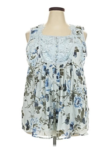 Roaman's Sleeveless Blouse (view 1)