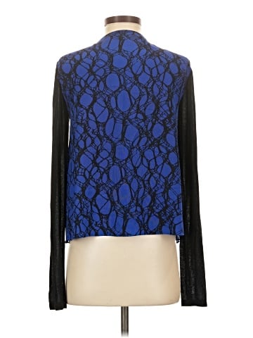 Elizabeth and James Long Sleeve Silk Top (view 2)