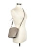 Thacker 100% Leather Gray Leather Crossbody Bag One size - photo 2