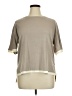 Assorted Brands Gray Short Sleeve Top Size XL - photo 1