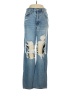 Aeropostale Hearts Blue Jeans Size 6 - photo 1