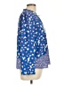 Elle 100% Polyester Blue Long Sleeve Blouse Size L - photo 4