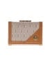 Saint Laurent Tan Vintage Canvas Monogram Compact Wallet One size - photo 1