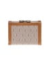 Saint Laurent Tan Vintage Canvas Monogram Compact Wallet One size - photo 2
