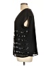 a.n.a. A New Approach 100% Polyester Black Short Sleeve Top Size L - photo 5