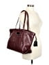 Maje Metallic Burgundy Tote One size - photo 2