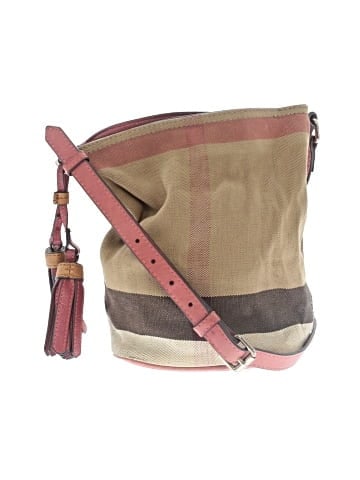 Burberry Canvas Check Small Susanna Bucket Bag (view 1)
