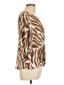 W5 Brown 3/4 Sleeve Blouse Size L - photo 4
