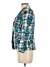 Talbots 100% Cotton Plaid Blue Blazer Size 8 Petite - photo 5