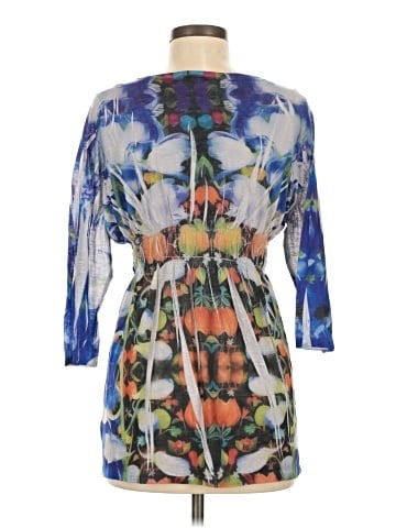 One World 3/4 Sleeve Blouse (view 2)