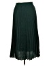 Max Studio 100% Polyester Solid Green Formal Skirt Size L - photo 2