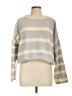 American Threads Stripes Gray Pullover Sweater Size L - photo 1