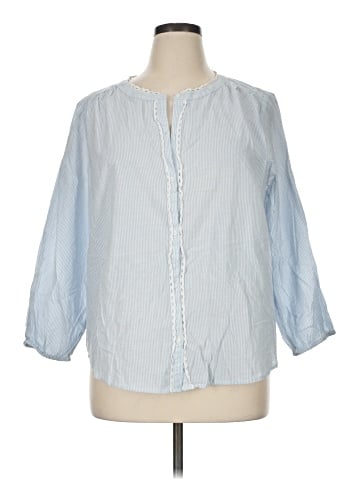Lucky Brand 3/4 Sleeve Blouse (view 1)