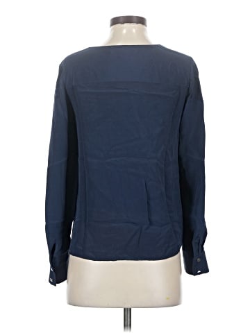 Club Monaco Long Sleeve Silk Top (view 2)
