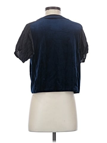 Zara W&B Collection Short Sleeve Top (view 2)