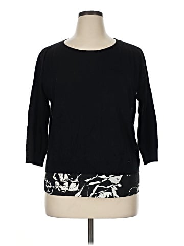 Lauren by Ralph Lauren 3/4 Sleeve Top (view 1)