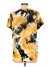 Cha Cha Vente Tie-dye Yellow Short Sleeve Top Size L - photo 2