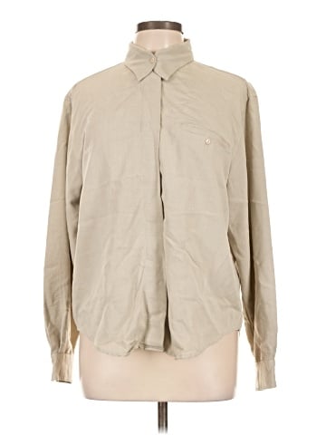 Christopher & Banks Long Sleeve Button-Down Shirt (view 1)