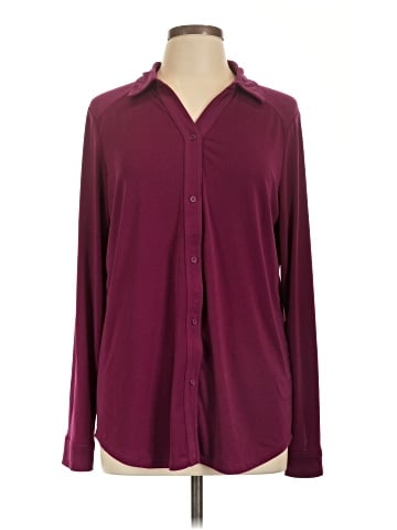 Adrianna Papell Long Sleeve Blouse (view 1)