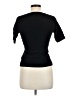 Jason Wu Black Short Sleeve Top Size M - photo 2