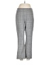 Marella Plaid Gray Dress Pants Size 6 - photo 1