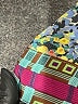 Johnny Was 100% Silk Floral Multi Color Black 3/4 Sleeve Blouse Size S - photo 8