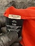 Theory Orange 3/4 Sleeve Blouse Size S - photo 8