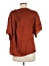 Vince. Brown Short Sleeve Blouse Size M - photo 2