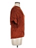 Vince. Brown Short Sleeve Blouse Size M - photo 4