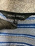 MING WANG Stripes Blue Jacket Size XL - photo 6