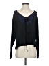 One 100% Viscose Black Long Sleeve Top Size XXS - photo 1